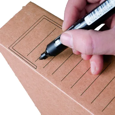 Produktbild von Archiv Ablagebox Automatik, braun, Rückenbreite 6,5 cm - Kaufland - 25 Stk.