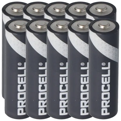 Produktbild von 10 Stück Duracell Procell Alkaline AA Mignon, LR6 im Karton