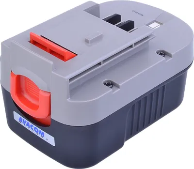 Image de Batterie AVACOM BLACK & DECKER A144, A1714 Ni-MH 14,4V 3000mAh, cellules PANASONIC