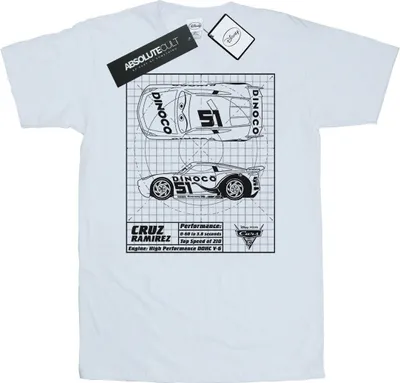 Produktbild von Disney - "Cars" T-Shirt für Herren BI17461 (M) (Weiß)