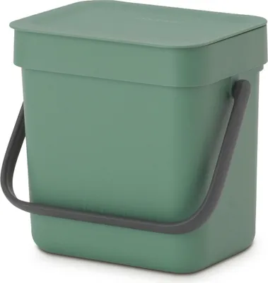 Zdjęcie produktu dla Brabantia kosz na śmieci Sort & Go 3L jodłowa zieleń