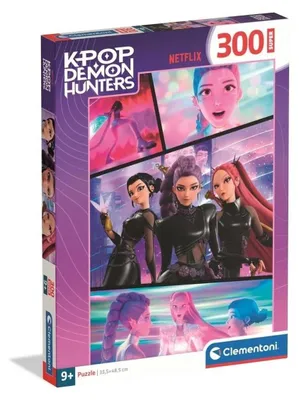 Image de Clementoni - Chasseurs de démons K-Pop - Puzzle de 300 pièces