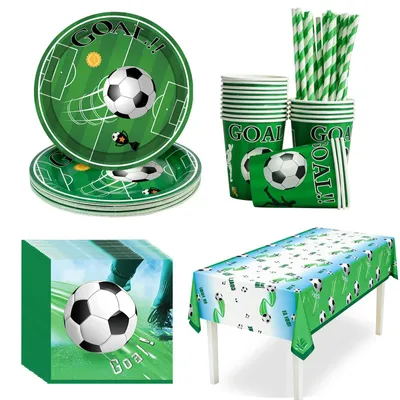 Partyservies-Set, 81-teilig, Papier, rund, für Geburtstage