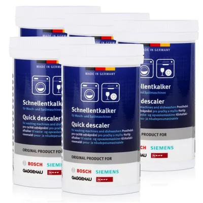 Produktbild von BSH Schnellentkalker 250g - für Wasch- und Spülmaschinen, Entkalker (5er Pack)