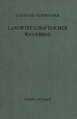 Obrázek produktu pro Landwirtschaftlicher Wasserbau