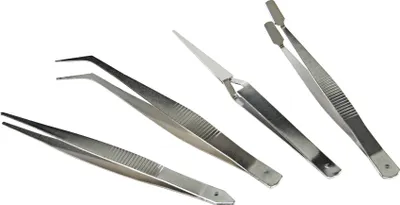 Produktbild von Pinzetten-Set McPower PZS-104 4-teilig 110mm