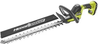 Immagine prodotto di Tagliasiepi a batteria RYOBI LINEA 18V ONE+, lama da 45 cm, larghezza di taglio 22 mm, batteria da 2,0 Ah e caricabatteria, RY18HT45A-120