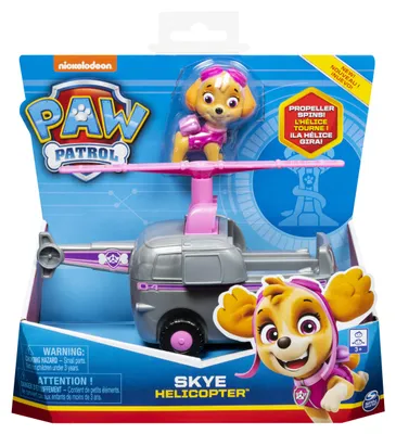 Obrázok produktu pre PAW Patrol PAW VHC BscVeh LowPrice Skye GML, Vrtuľník, PAW Patrol, 3 rok / roky, Šedá, Ružová
