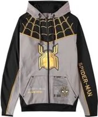 Obrázek produktu pro Spider-Man - Golden Spider - Mikina s kapucí na zip