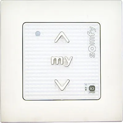 Produktbild von Somfy Smoove Origin io Funk Wandsender TaHoma®Somfy inkl. Rahmen