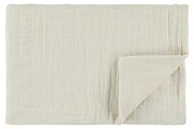 Produktbild von Trixie Babydecke Baumwolle Bliss Beige 75x100cm - weiche Babytextilien