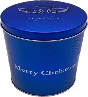 Produktbild von Metalldose Keksdose Eisen Plätzchendose für Weihnachten groß 4,4 Liter