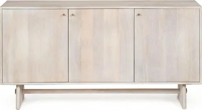Produktbild von Sideboard Elisaheva 150 x 45 x 80 cm Mangoholz MDF Weiß