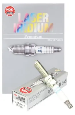 Image de Bougie d'allumage iridium NGK LMAR8AI-8, référence 92288, compatible avec les motos