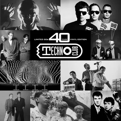 Obrázok produktu pre Various: 40 Years Techno Club - The 80s (Limited Edition) (Colored Vinyl)