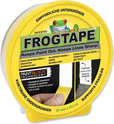Produktbild von Frogtape delicate gelb 41,1 m x 24 mm