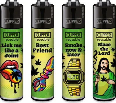 Produktbild von Clipper Reibradfeuerzeuge FFX 420 Statements #2, 4 Stück