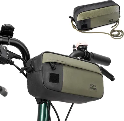 Productafbeelding van Stuurtas fiets 1,5 liter - Lichtgewicht - Waterdicht - Schouderband