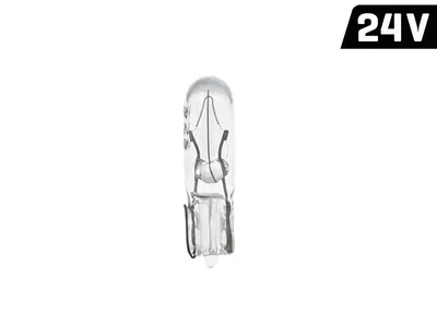 Obrázok produktu pre Žiarovka VISION W1.2W T5 24V 1.2W W2x4.6D