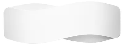 Produktbild von Wandleuchte Metall Up Down 40 cm breit Weiß G9 2-flammig Modern Wandlampe
