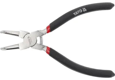 Immagine prodotto di Pinza per circlips angolata internamente, 150 mm, acciaio Cr-V