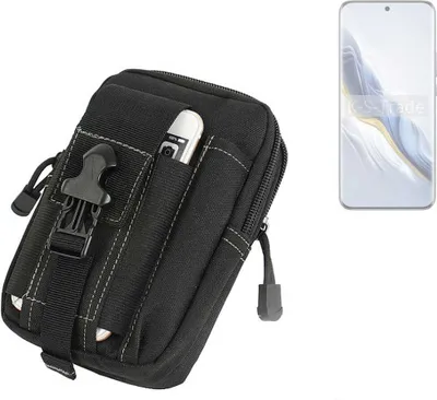 Produktbild von K-S-Trade Gürtel Tasche kompatibel mit Honor Magic6 Gürteltasche Holster Schutz Hülle Handy Hülle Smartphone outdoor Handy-Hülle schwarz