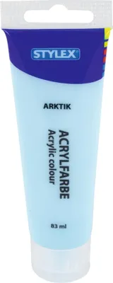 Produktbild von STYLEX Acrylfarbe - 83 ml - arktik