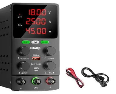 Zdjęcie produktu dla Zasilanie, bezpieczna obsługa, regulowane napięcie wyjściowe, SPS305S 30 V 5 A