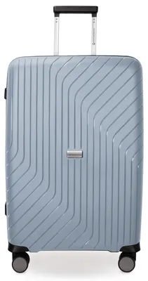 Immagine prodotto di HAUPTSTADTKOFFER TXL - valigia ultraleggera, trolley medio da viaggio taglia M, robusto trolley rigido 4 ruote molto leggero, TSA, 66 cm, 73 L,Iceblue
