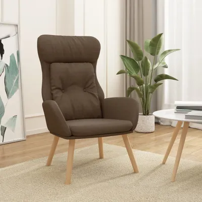 Produktbild von vidaXL Relaxsessel Braun Stoff