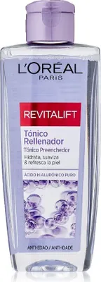 Immagine prodotto di Tonico detergente rivitalizzante Revitalift L'Oreal Make Up Wrinkle Filler (200 ml)