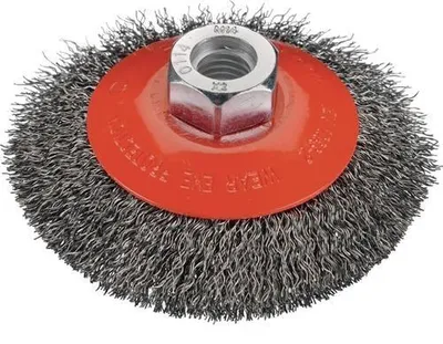 Image de Brosse conique D.100mm épaisseur de fil 0,3mm STA 10mm 12500min-¹ OSBORN