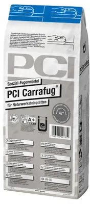 Produktbild von PCI Carrafug, Spezial-Fugenmörtel für Naturwerksteinplatten, Nr. 26 perlgrau, 5 kg