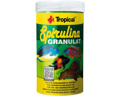 Produktbild von Granulatfutter Tropical Spirulina 36% Granulat 250 ml