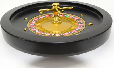 Produktbild von HOT Games Roulette bak 36 cm zwart hout MDF/metaal