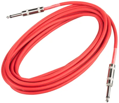 Obrázok produktu pre Revoltage ICR06 Red 6 m Rovný - Rovný Nástrojový kábel