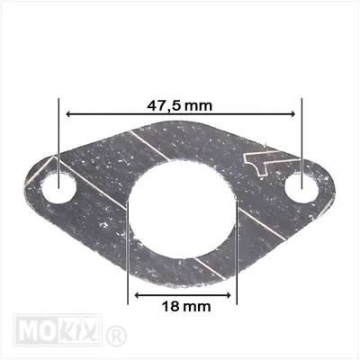 Zdjęcie produktu dla BestPrice Uszczelka kolektora dolotowego kompatybilna z Honda MT 50 cm3 18 mm