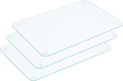 Produktbild von Set: 3 Stück Contacto Glas-Schneidebrett 30 x 20 cm