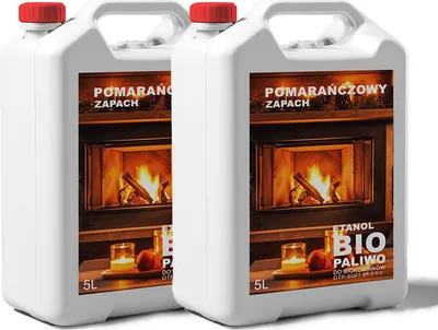 Obrázek produktu pro 2x5 litrů bioetanolu ORANGENDUFT Premium 100% pro krbový líh 10L