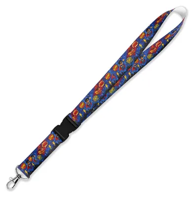 Productafbeelding van FEROCITY Sleutelhanger, kinderstripfiguur, superheld, met veiligheidssluiting