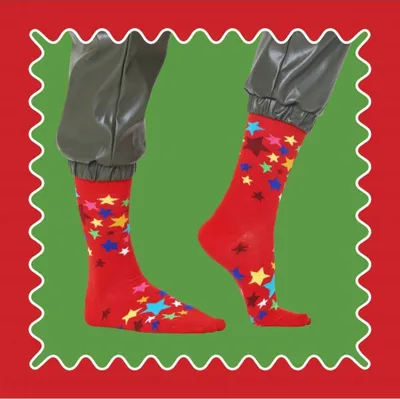 Immagine prodotto di Calzini Del Marchio Happy Socks Del Modello Stars Rosso