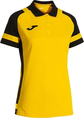 Productafbeelding van Joma Lider korte mouwen polo, geel, maat L, dames