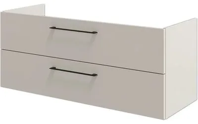 Produktbild von pelipal Waschtischunterschrank für Doppelwaschtisch xpressline 4035 BxHxT 116 x 48,2 x 43,5 cm Frontfarbe kaschmir mit G