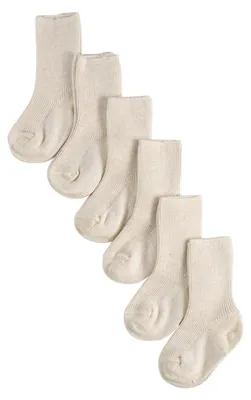 Obrázok produktu pre CALZITALY PACK: 2-4-6 párov ponožiek pre bábätko, detské ponožky, bavlnené ponožky pre bábätko