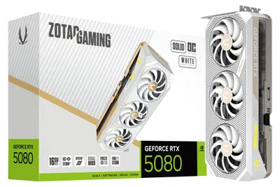 Immagine prodotto di ZOTAC ZOTAC GAMING GeForce RTX 5080 SOLID OC NVIDIA 16 GB GDDR7