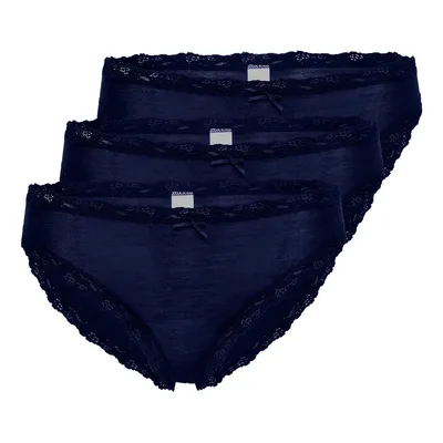 Produktbild von Nina von C. 3er Pack Cosy Jazz Pants Weicher Modal-Mix, Dekorative Spitze an Bund und Bein, Perfekter Sitz