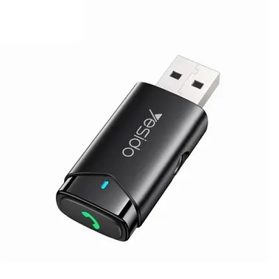 Immagine prodotto di Trasmettitore Yesido USB-A Bluetooth 5.0 a 3,5 mm AUX - Nero