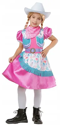 Produktbild von GoDan Cowgirl Kostüm für Mädchen Karneval Verkleidung 130/140 cm