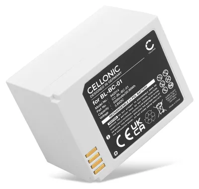 Immagine prodotto di CELLONIC 1x Batteria per Smart home Compatibile con EZVIZ C3A, BL-BC-01 – (5500mAh, 3.8V)