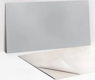 Produktbild von Dekorative PVC Wandpaneele - Küchenpaneele Rückwand hart Innenwand - 100 x 50 - Graue Farbe